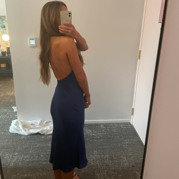 Rebel Halter Slip Dress - Picture 4 of 5